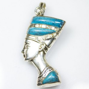 Mask of Nefertiti with Natural Blue stones